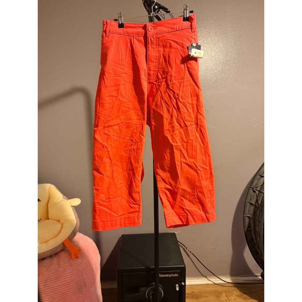 St John's Bay Pink Denim Capri Pants with‎ Pockets Sz 20W